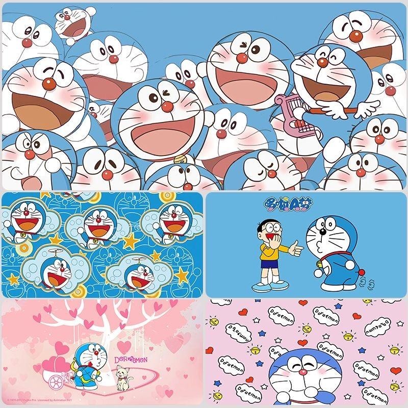 ลายโดราเอมอน แผ ่ นรองเมาส ์ Doraemon Noby Nobi ขนาดใหญ ่ พิเศษหนาแป ้ นพิมพ ์ คอมพิวเตอร ์ โต ๊ ะ 90 * 40/80 * 30/60 * 30/26 *21 ซม.โต ๊ ะตกแต ่ งของขวัญสําหรับเด ็ กและผู ้ ใหญ ่