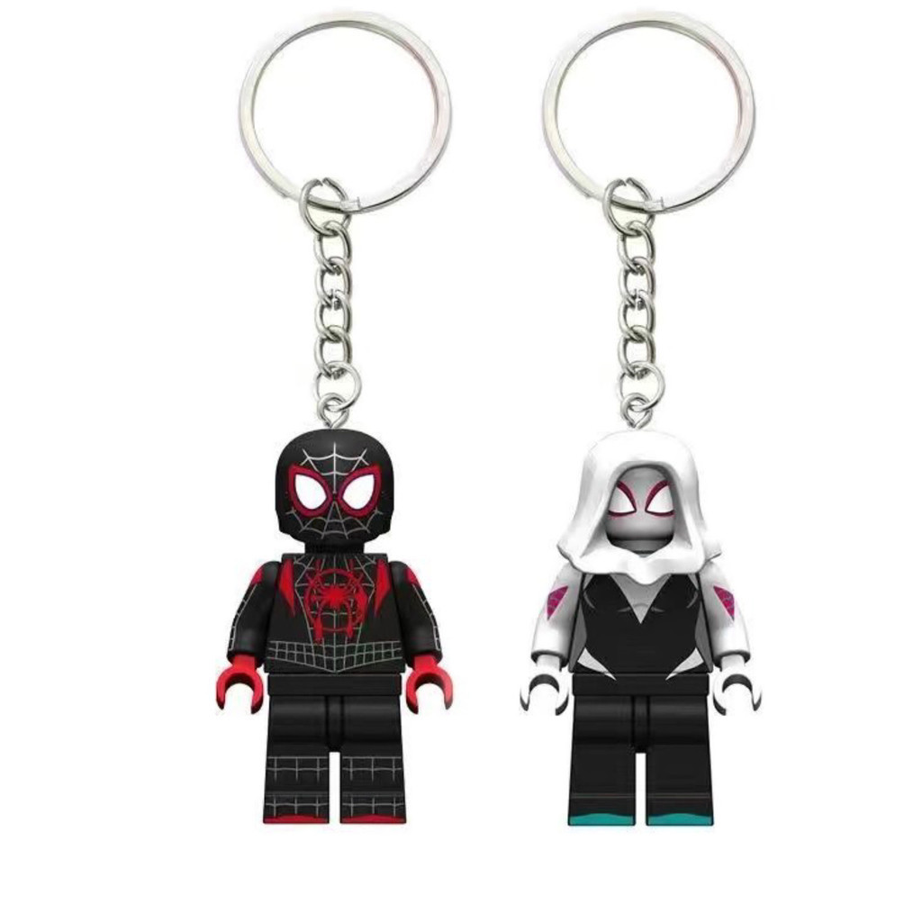 ใช ้ งานร ่ วมกับ LEGO Spider-Man พวงกุญแจ Parallel Universe Gwen Miles พวงกุญแจกระเป ๋ านักเรียนจี ้ ของขวัญนักเรียน