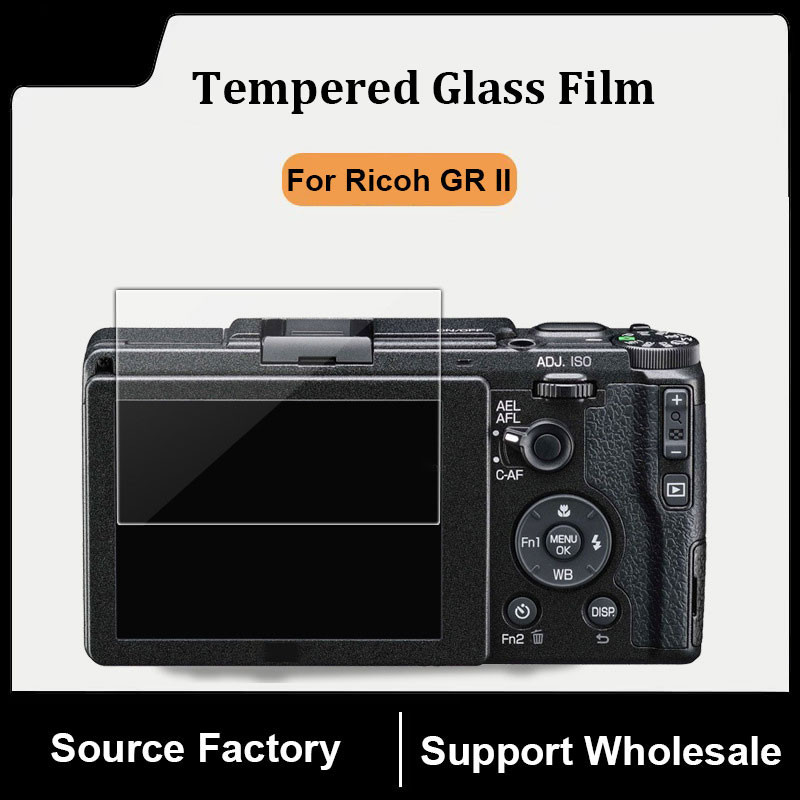 สําหรับ Ricoh GRII กล้องฟิล์มกระจกนิรภัยป้องกันหน้าจอสําหรับ Ricoh GR II ฟิล์มกระจกนิรภัยสําหรับ Ric