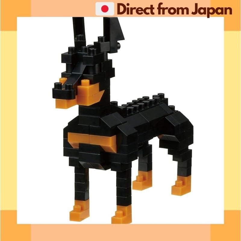 [Direct from Japan] nanoblock Nanoblock Dog Breed Doberman NBC_255