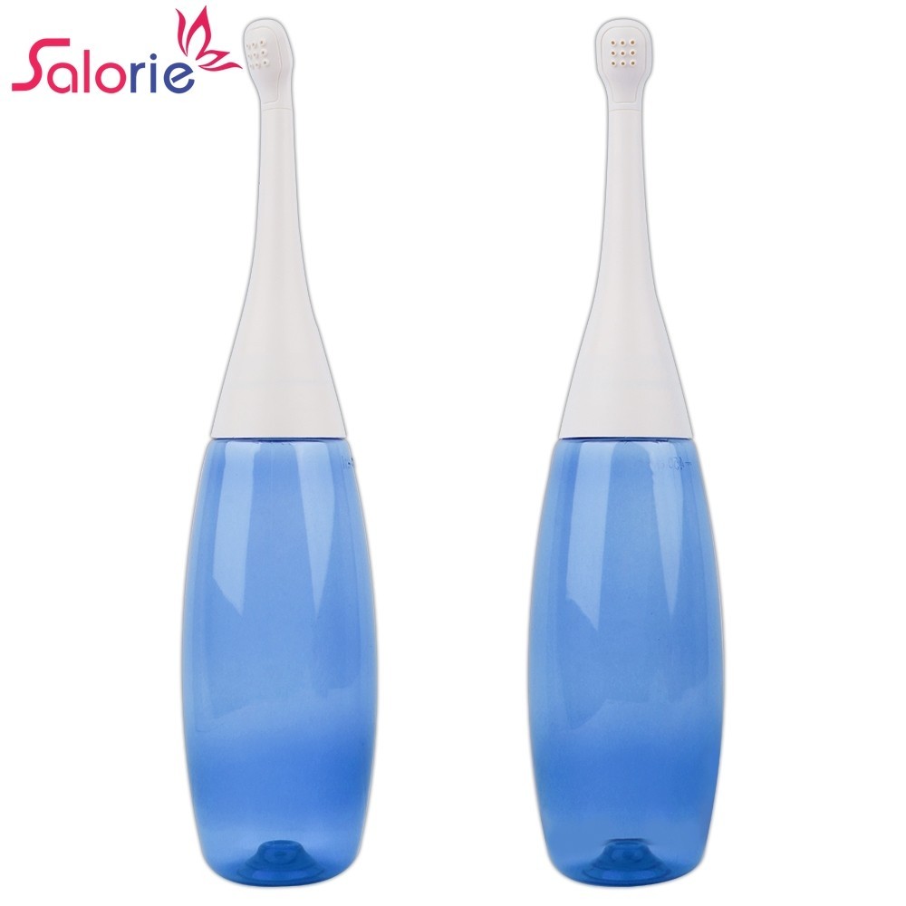 Salorie Travel แบบพกพา Bidet สเปรย ์ ขวด 450ml หญิงช ่ องคลอด Anal Douche ทําความสะอาดสุขอนามัยขวดสเปรย ์ ซักผ ้ าทําความสะอาดส ่ วนบุคคล