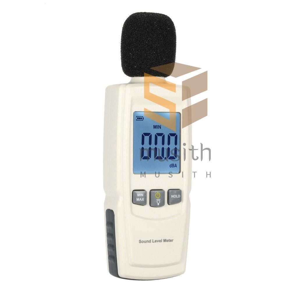 Lcd Digital Sound Level Meter Noise Volume Measuring Instrument Decibel Monitoring Tester 30-130dB