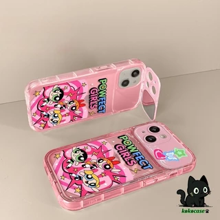 🚀ส่งจากไทย🚀เข้ากันได้ เคสไอโฟน 11 13 15 14 12 Pro Max 15 14 7 8 Plus X XR XS MAX Flying หญิงตำรวจพลิกกรณีโทรศัพท์กระจก