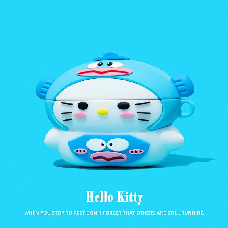Hello Kitty เคส Airpods น่ารัก Airpods Pro 2 เคส Airpods Gen3 เคสซิลิโคน Airpods Gen2 เคส Airpods คร