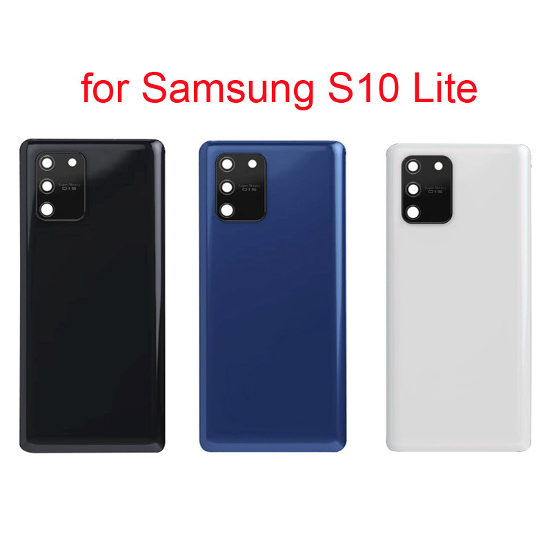 Vdiq & สําหรับ Samsung Galaxy S10 Lite ฝาหลังที่อยู่อาศัยประตูเปลี่ยน &