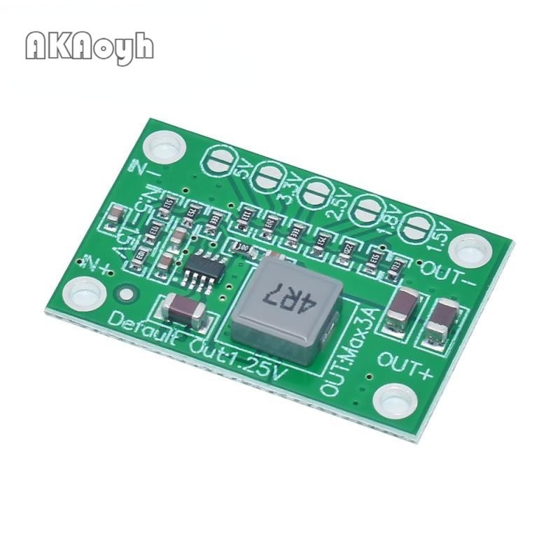 โมดูลพาวเวอร์ CA-1235 1.25V 1.5V 1.8V 2.5V 3.3V 5V เอาท์พุต ปรับได้ 3A 5V-15V