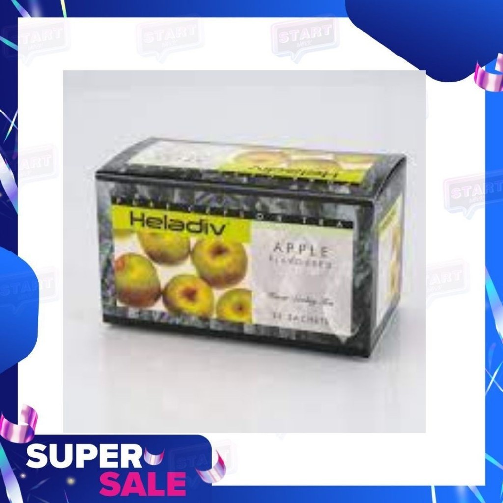 ผงชาแอปเปิ้ล HELADIV APPLE Tea 25G. 1 กล่องมี 25 ซอง