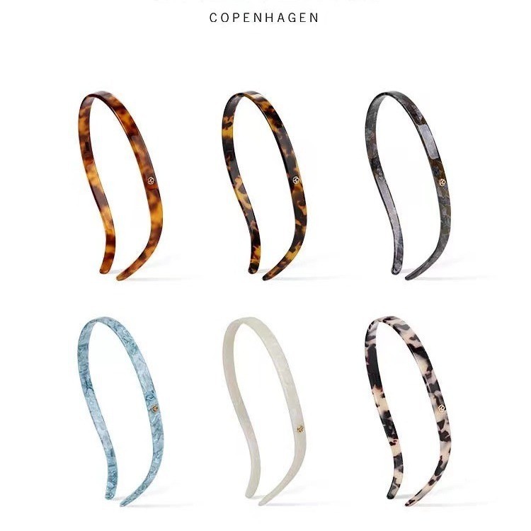 แว ่ นตาแว ่ นตากันแดดแถบคาดศีรษะหญิงกิ ๊ บคาดศีรษะกดผม High-End Headwear