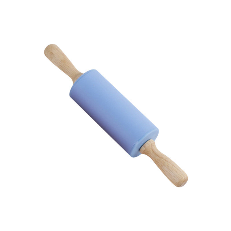 ความรุนแรง Non-Stick ซิลิโคน Rolling Pin ไม้ Handle Pastry Dough แป้ง Roller ครัวทําอาหารเบเกอรี่เครื่องมือสําหรับพาสต้าคุกกี้แป้ง ราคา ถูกที่สุด ดีลบีเคเค แกลเลอรีภาพที่ 9