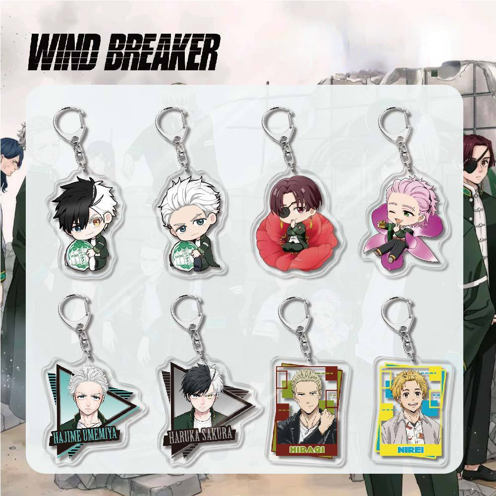 พวงกุญแจอะนิเมะ Wind Breaker Sakura Haruka Sugishita Kyōtarō จี ้ อะคริลิคของที ่ ระลึก