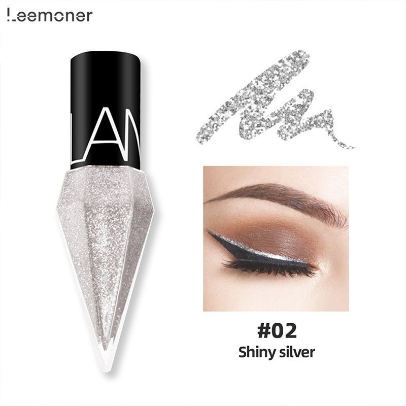 【Lemon】อายไลเนอร์ แบบเหลว เพชรกลิตเตอร์ เลื่อม กันน้ํา ติดทนนาน-LN - รูปที่ 3