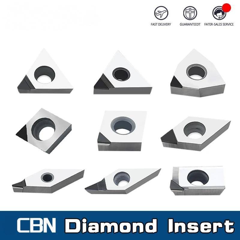 1Pc CBN Diamond Carbide Inserts TNMG WNMG CNMG VNMG DCGT CCGT TCGT VCGT VBGT Cubic Boron Nitride Carbide Insert CNC Lath
