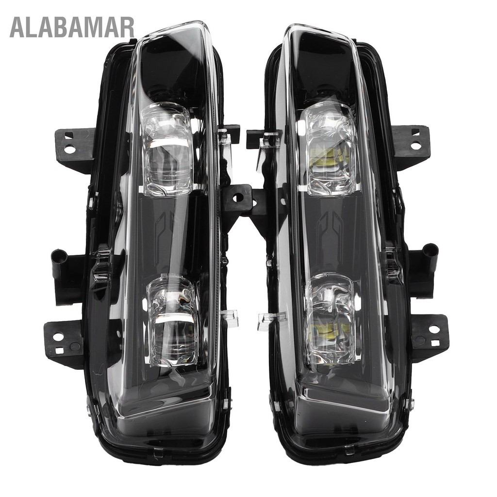 ALABAMAR คู่ไฟ LED หมอก LR026089 กันชนหน้าสำหรับ Land Rover Range Evoque 2012-2015