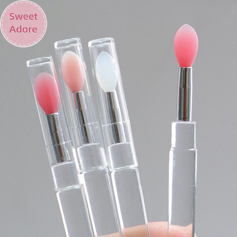 Sweetadore 1 ชิ้นซิลิโคน Lip Balms Lip Mask แปรง Sucker Dust Cover เครื่องมือแต่งหน้า TH
