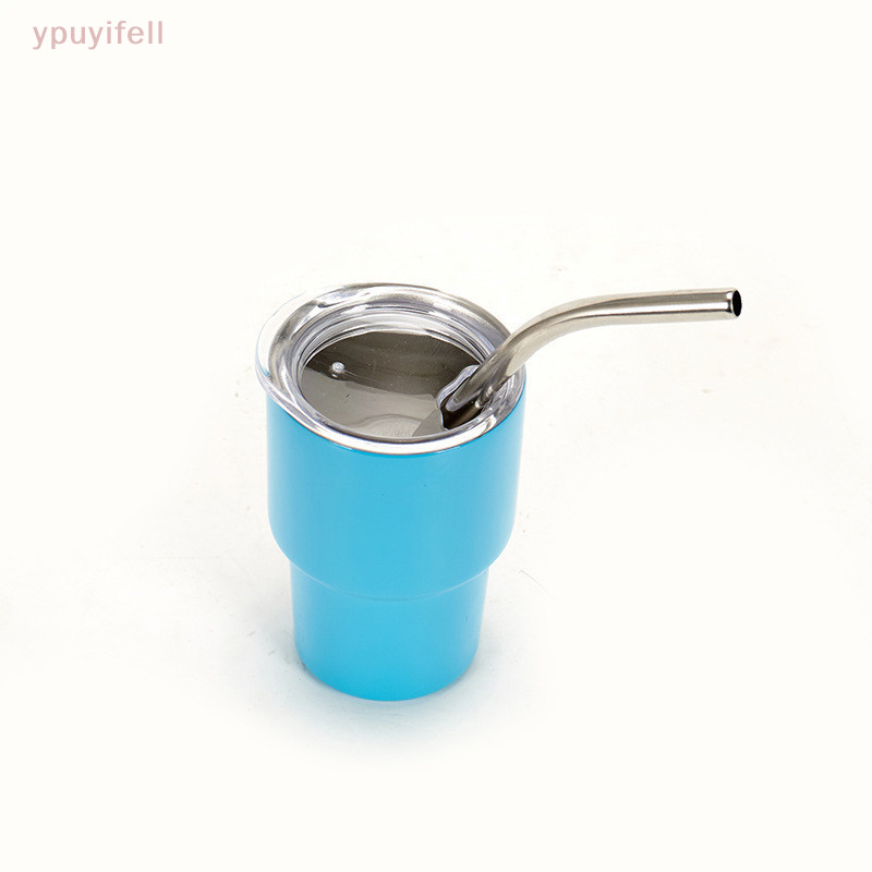 [YPU] Midek Sketchnake Studio Tumbler สูญญากาศไวน์วิสกี้ฉนวนถ้วยถ้วยกาแฟสแตนเลสพร้อมฟางแชมเปญ Party Gift Cup มนส combedก