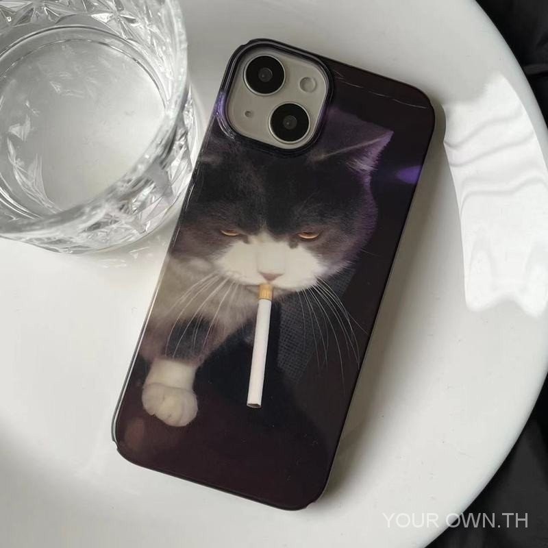 ดิสโก ้ Cat ArtFor iPhone 11/12/13/14/15 Pro Maxกรณีแฟชั ่ นกันกระแทกซิลิโคนเคสแข ็ งสําหรับiPhone 13,14,15,11PM,12PM,13PM,14PM,15PMเคสโทรศัพท ์