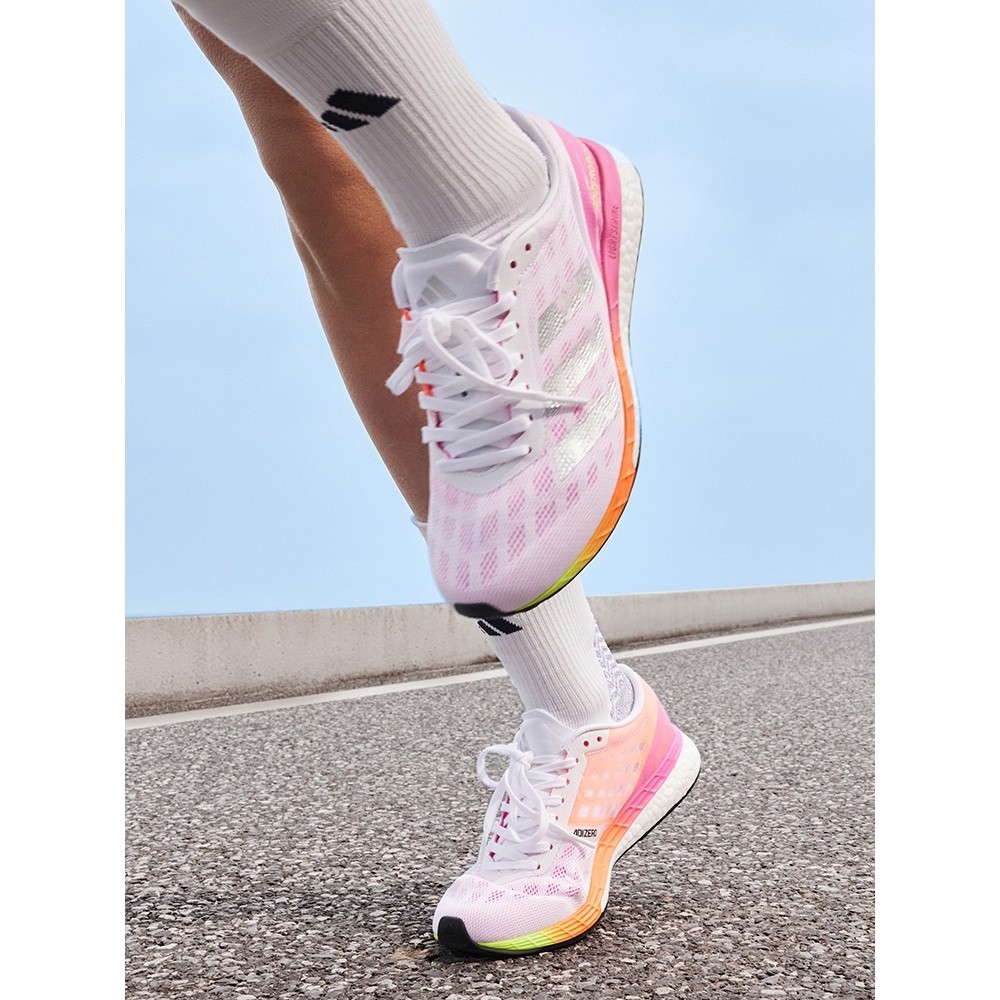 [ คลังสินค ้ าพร ้ อม จัดส ่ งรวดเร ็ ว ] adizero Boston 9 Training Ready Stock Marathon boost Running Shoes adidas adidas