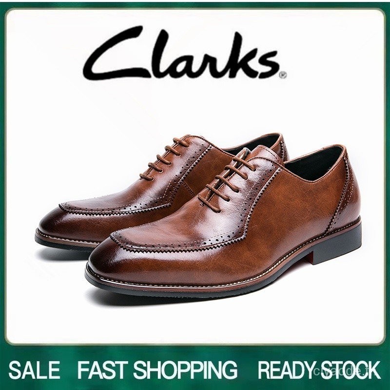 รองเท้า clarks สําหรับผู้ชาย clarks รองเท้าทางการสําหรับผู้ชายรองเท้าหนังเกาหลีรองเท้าสํานักงานรองเท