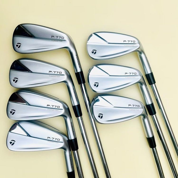 ไม้กอล์ฟ ชุดเหล็กหลอม P770 แบบใหม่456789P Steel Rod 7 คันเบ็ดผู้ชายพร้อมชุดคันเบ็ด taylormade