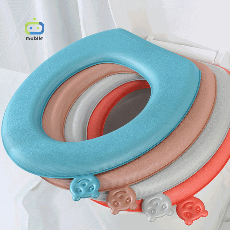 [maygood ] ผ ้ าคลุมเบาะนั ่ งชักโครกกันน ้ ํา EVA หนา Four Seasons Universal Toilet Pad {TH }