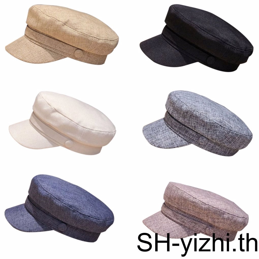 1/2/3 Unisex Cotton Linen Summer Fisherman Cap Breton Greek Sailor Mariner Hat
