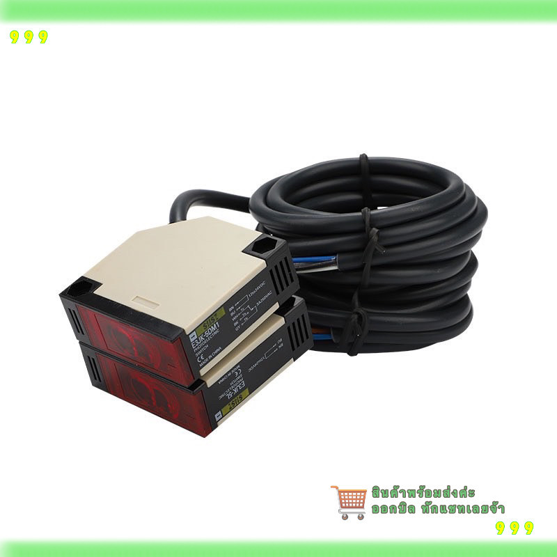 สั่งเลย E3JK-5DM1-5L รับส่ง-แยก ตัว ระยะจับ 5 m  โฟโต้เซ็นเซ็นเซอร์