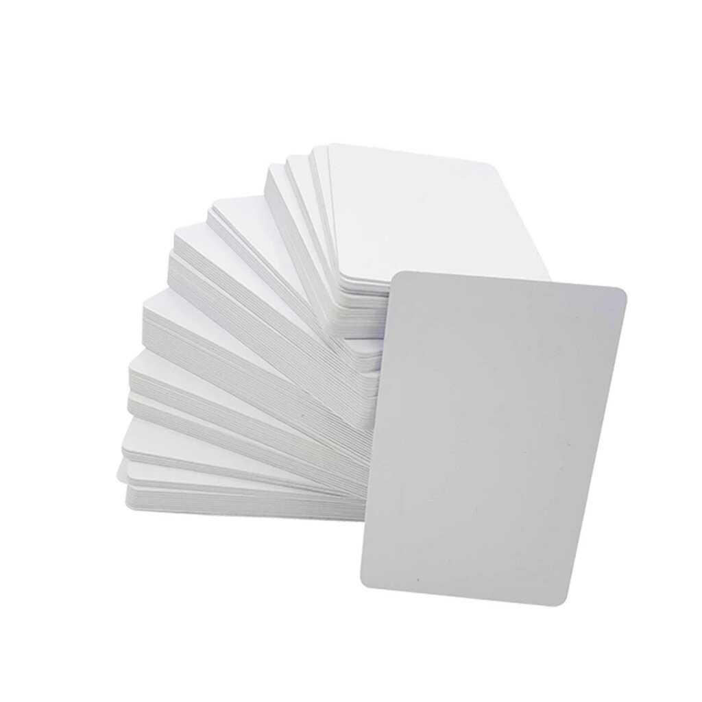 [50 ใบ] บัตรขาว RFID NFC Card ชิป NTAG215 ความถี่ 13.56 MHz อ่าน-เขียนได้ จำนวน 50 ใบ