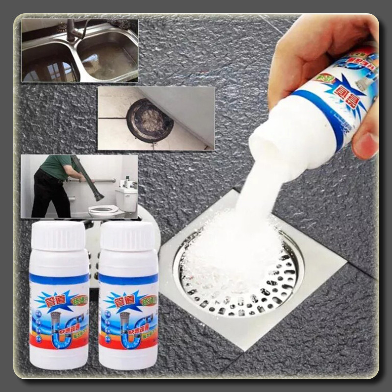 ผงแก้ท่อตัน ของแท้ราคาพิเศษ ผงระเบิดคราบ ผงทะลวงท่อตัน ทำความสะอาดท่อตัน ท่อน้ำ อ่างล้างจาน ท่อน้ำทิ้ง ส้วมตัน