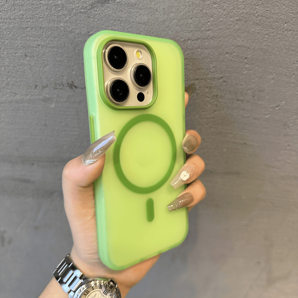 Advanced Jelly Scrubเคสโทรศัพท์แม่เหล็กสําหรับiPhone15 Pro Max 14 13 12 11 Pro Max Caingกันกระแทกกล้องปกป้องผิวรู้สึกซิลิโคนอ่อนนุ่มปกหลัง