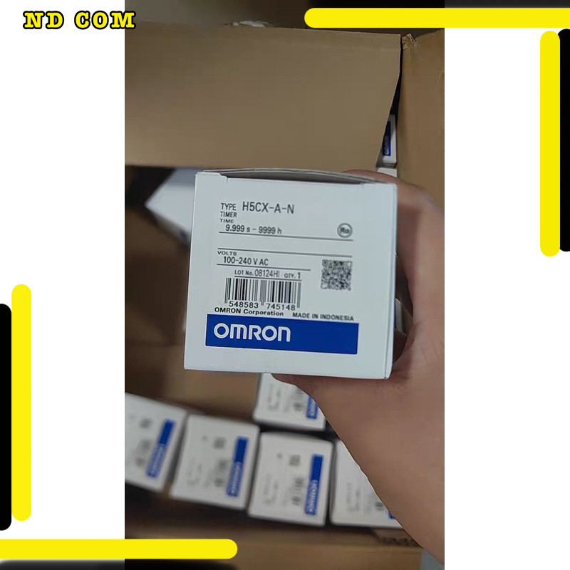 Omron เครื่องนับจํานวน H5CX-A-N H5CX-AD-N H7CX-A-N H7CX-AD-N A4D-N AW จากไทย -N ถ่ายจากงานจริง