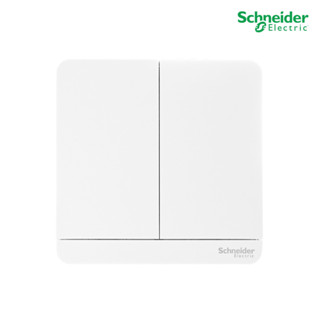 Schneider สวิตช์ไฟทางเดียว 2 ช่อง One Way Switch 16AX, 250V …