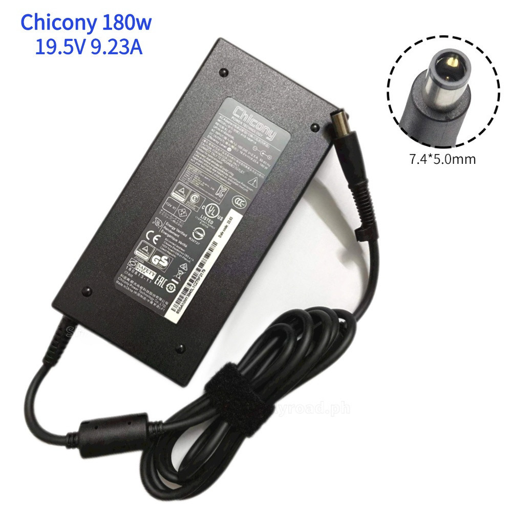 MSI GP63 Leopard 8RE แล็ปท็อปอะแดปเตอร์ 19.5V 9.23A 180W สําหรับ GS65 GP75 GL73 GE63 9SE โน้ตบุ๊ค