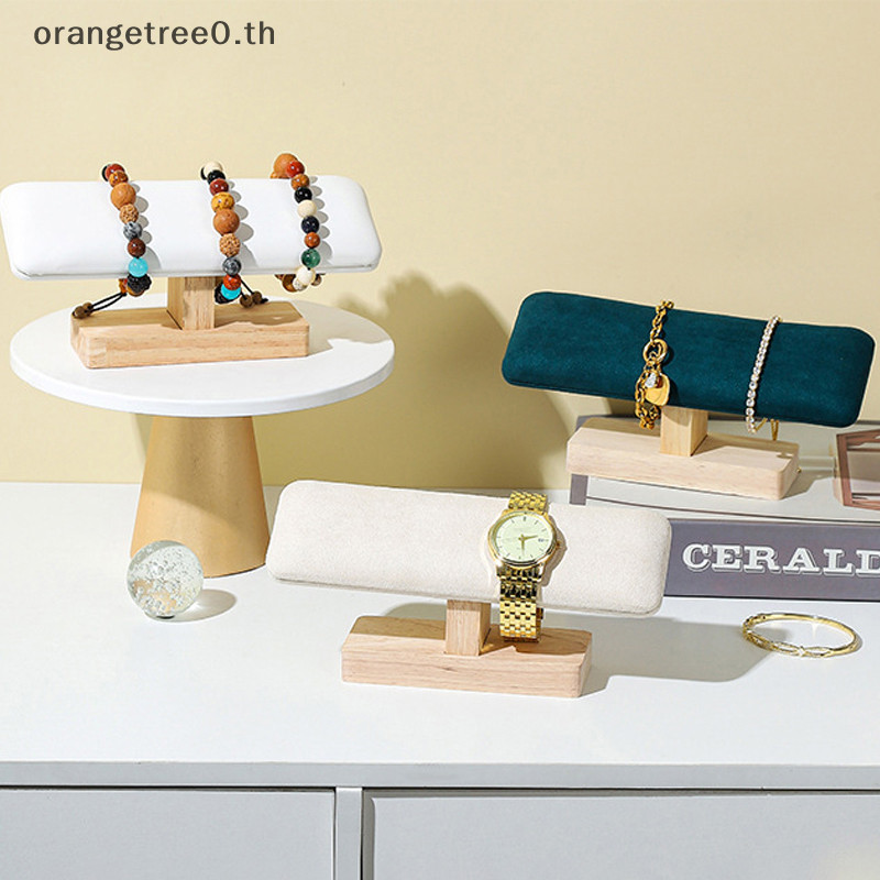 หรือ 1 PC นาฬิกาขาตั้งฐานนาฬิกาสร้อยคอสร้อยข้อมือ Rack กําไลข้อมือ Scrunchie ตู้โชว์ขาตั้ง oe