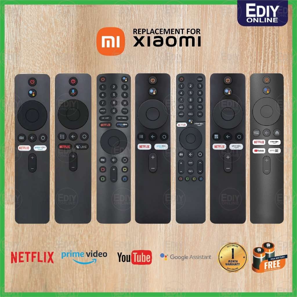 XIAOMI MI TV 4S 4 4A 4C 4X 4K 3 2 1 S STICK รีโมทคอนโทรล XMRM-19 XMRM-006 XMRM-00A ALL IN ONE