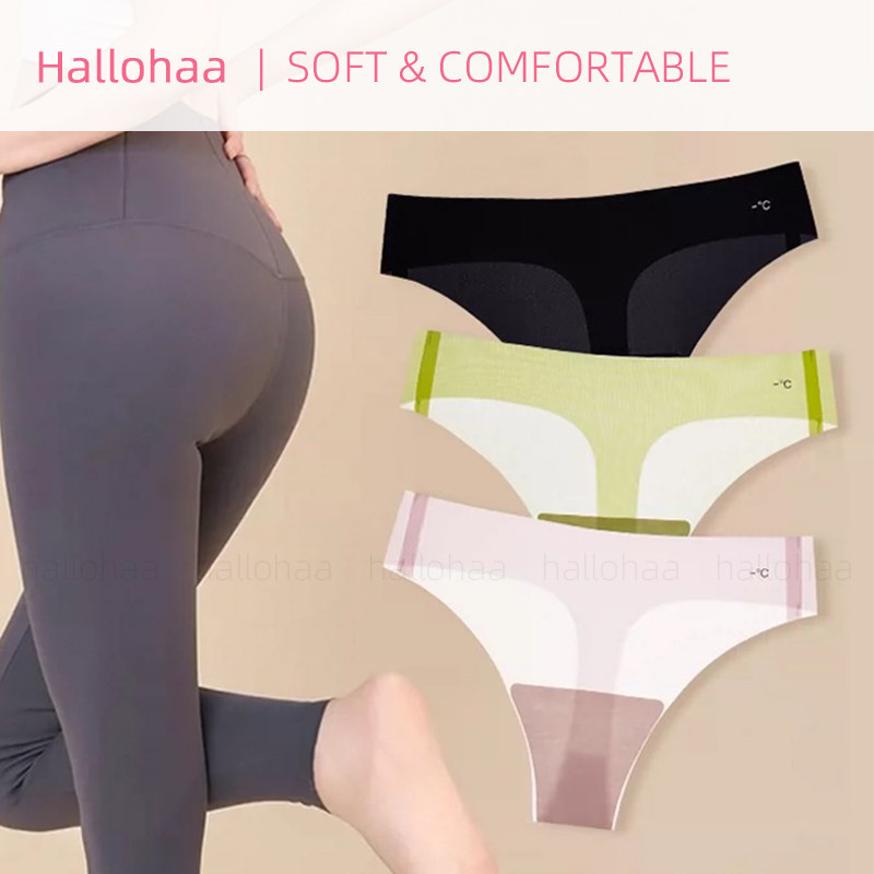 Hallohaa Thong กางเกงในไร้ขอบ สําหรับผู้หญิง
