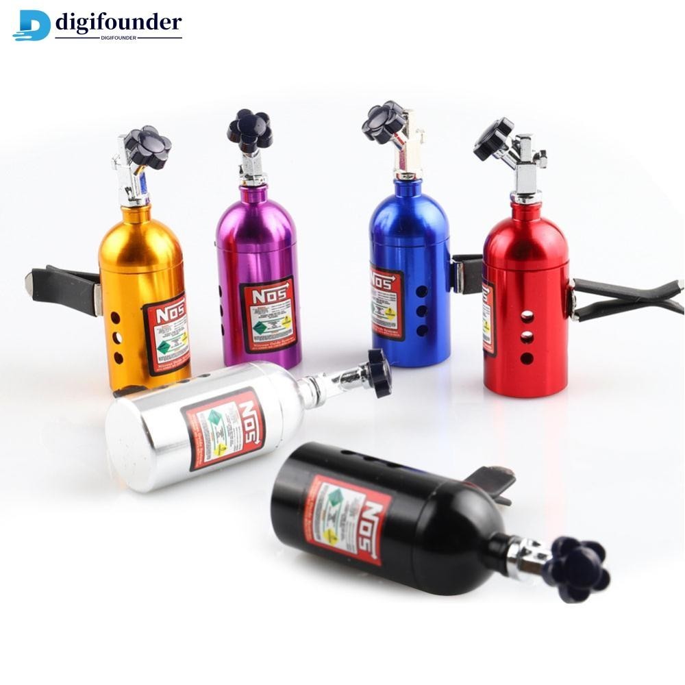 Digifounder ภายในรถ NOS Air Freshener Billet Aluminium Scent Boxed Car Air Vent Perfume Refill Fresh