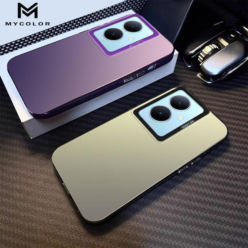 เคสโทรศัพท์มือถือแบบแข็ง กันกระแทก หรูหรา สําหรับ VIVO Y78 Y78+ Plus Y76 Y36 Y17s Y16 Y21 Y21s Y21a Y21T Y21E Y33T Y33s Y50 Y30 Y11 Y12 Y15 Y17 5G 4G