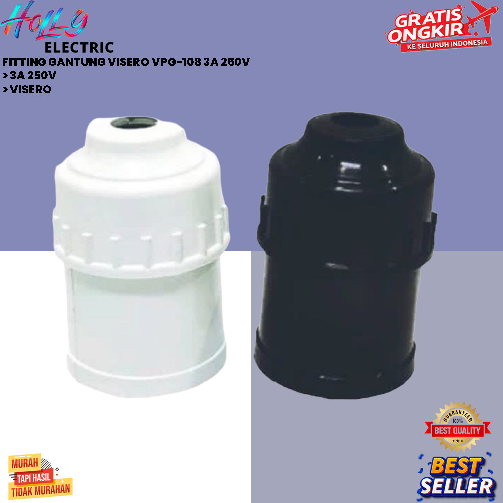 VISERO VPG-108 3A 250V ฟิตติ้งแบบแขวน {HOLLY}