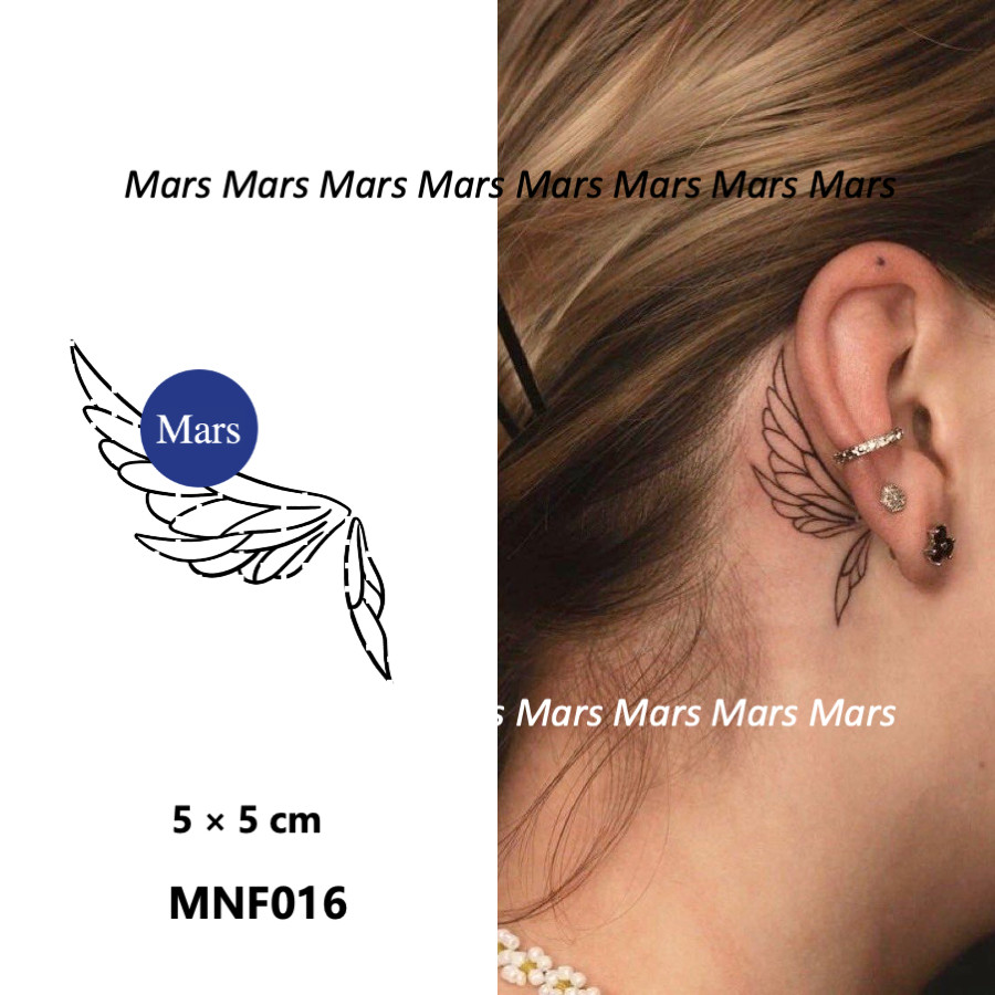 Mars Tattoonew Magic รอยสักปลอมกึ่งถาวร ติดทนนาน 2 สัปดาห์ MNF016