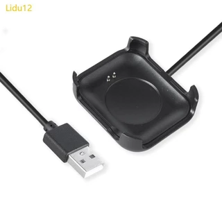 Lidu12 เครื่องชาร์จสมาร์ทวอทช์ Stable Dock Stand Cradle Bracket เหมาะสําหรับนาฬิกา HW18 USB ที่วางสายชาร์จ Power Adapt