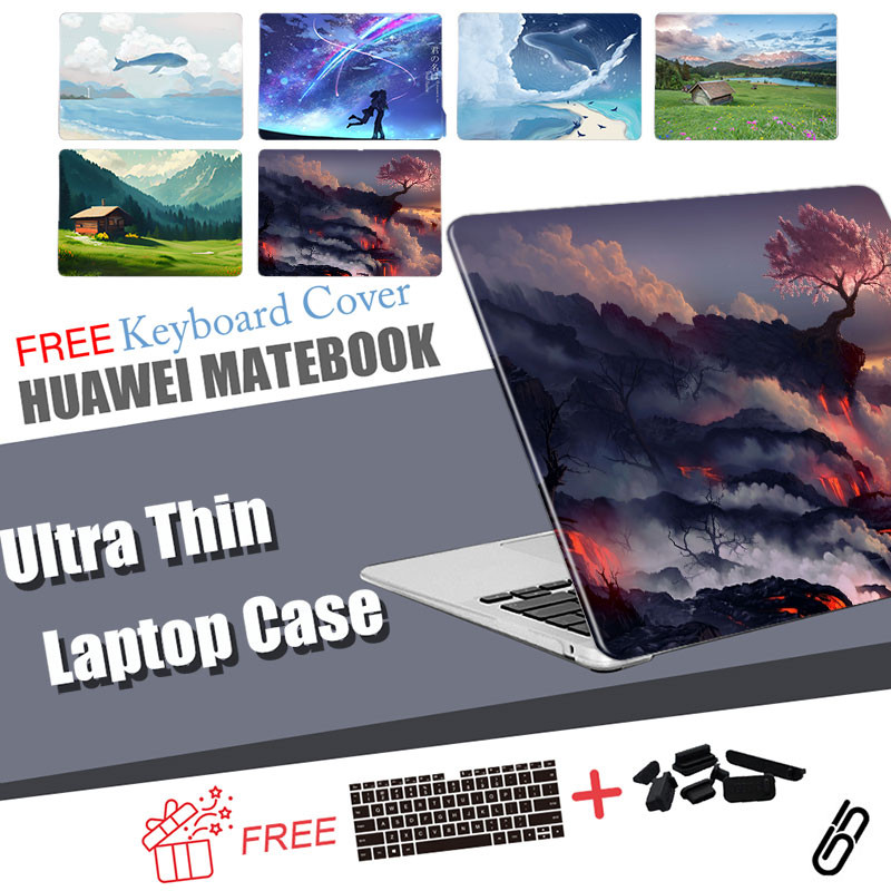 Hard Shell Case for Huawei MateBook D14 D15 13 14 Honor MagicBook 14 15 Pro 16.1 MateBook X Pro 13.9