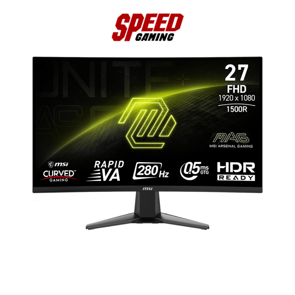 MSI MAG 276CXF 27" FHD VA CURVED 280Hz 0.5MS (HDR READY) Monitor (จอมอนิเตอร์) | By Speed Gaming