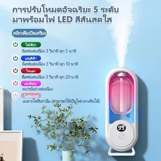 (👍สินค้าใหม่ปี 2025)เครื่องฟอกอากาศอัตโนมัติ กระจายน้ํามันหอมระเหย แบบชาร์จไฟได้ เครื่องพ่นอโรม่า เครื่องพ่นไอน้ําน้ําหอ