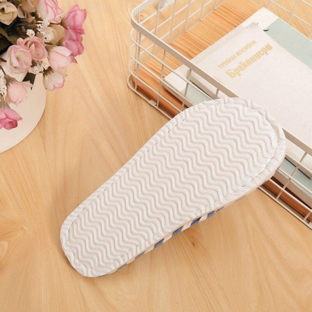 Hithome รองเท้าแตะ รองเท้า รองเท้าใส่ในบ้าน ลายขีด ใส่ในออฟฟิศ