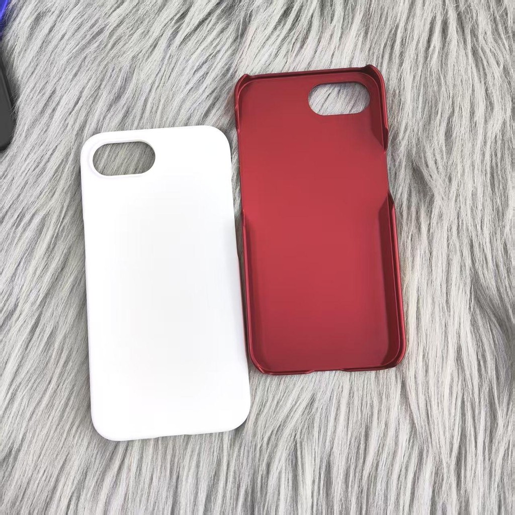 สําหรับiphone 16E SE 2 3 4 SE 2025 2020 Slimยางที่มีสีสันFrosted Matteพลาสติกปกแข็งเคสโทรศัพท์