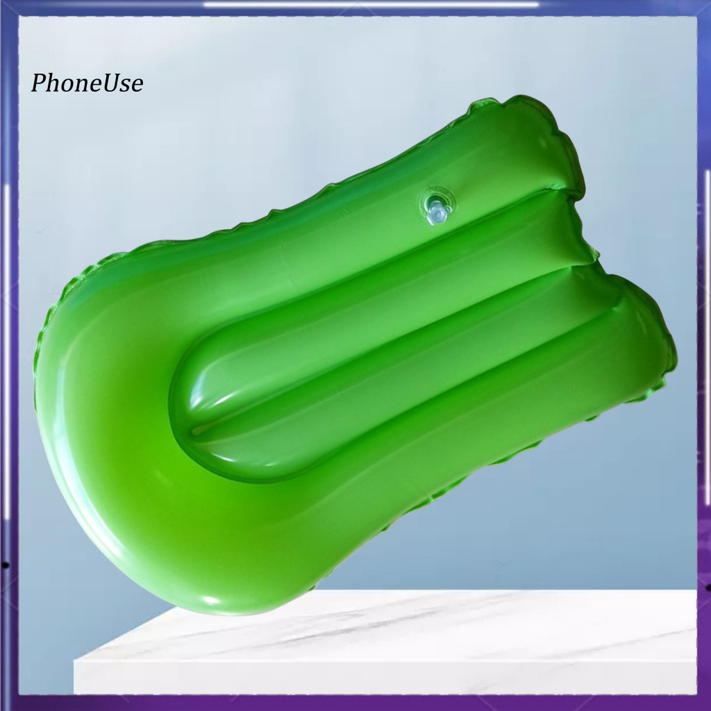 PhoneUse PVC Inflatable Kickboard สําหรับเด็ก Inflatable Beach Float Kickboard สีทึบ