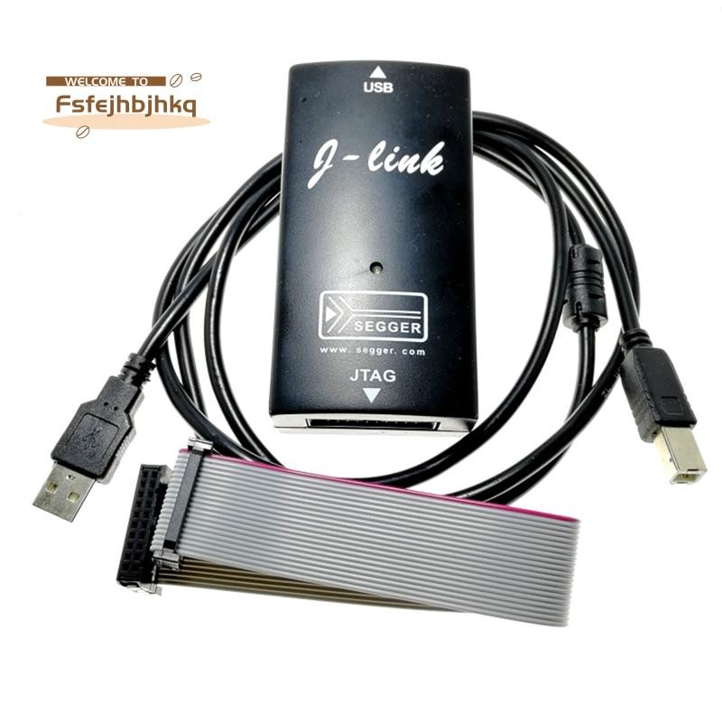 fsfejhbjhkq คุณภาพสูงสําหรับ JLINK V9 ARM Emulator USB-JTAG อะแดปเตอร์ STM32 Emulator STM32 ARM MCU