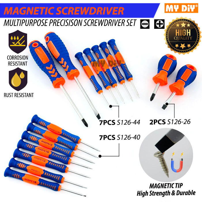 !!! คุณภาพสูง MAGNETIC SCREWDRIVER MULTIPURPOSE MAGNETIC PRECISISON SCREWDRIVER