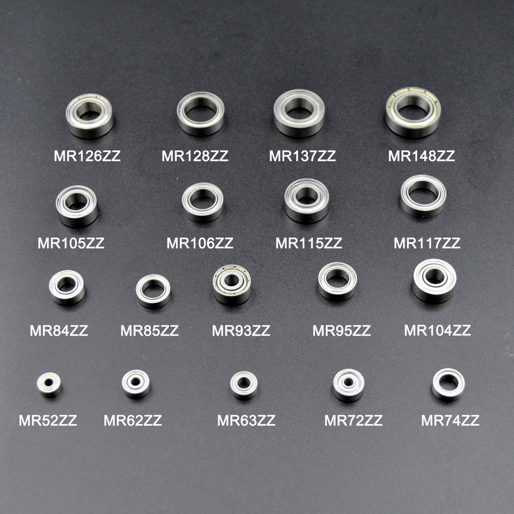 10pcs MR52 MR62 MR72 MR63 MR93 MR74 MR84 MR104 MR85 MR95 MR105 MR115 MR106 MR126 MR117 MR137 ZZ ตลับลูกปืน