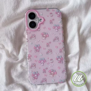 แมวเหมียวน่ารักเมโลดี้สีชมพูกราฟิติเคส Samsung A05 A24 A50 A53 A25 A23 A05s A25 A15 A32 A34 A13 A02s A03 A54 A14 A12
